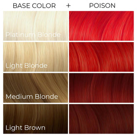 ARCTIC FOX Poison hair dye packaging side view