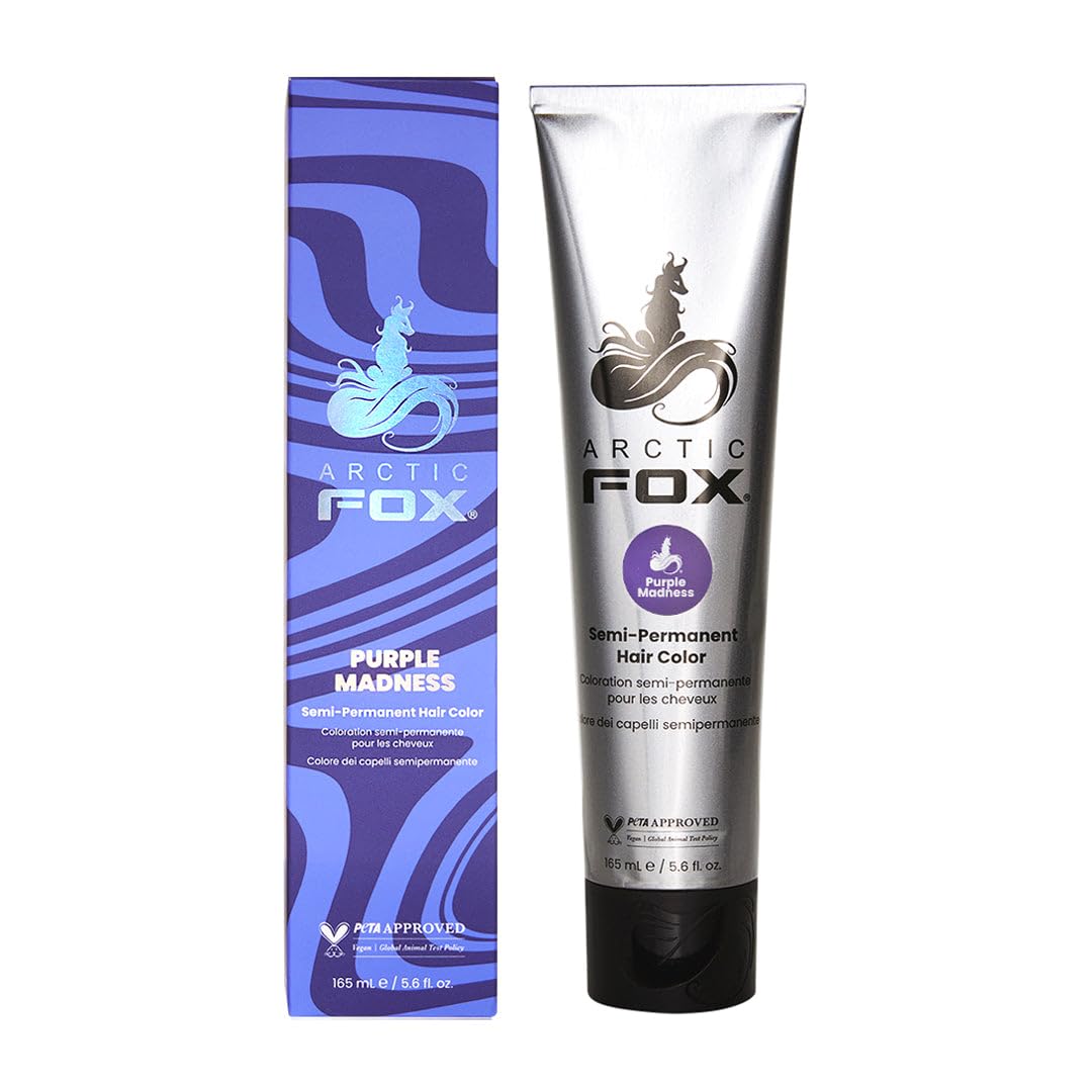 ARCTIC FOX Purple Madness hair dye packaging