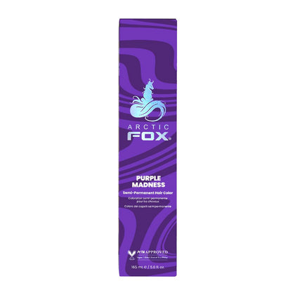 ARCTIC FOX Purple Madness Semi Permanent Hair Dye front view