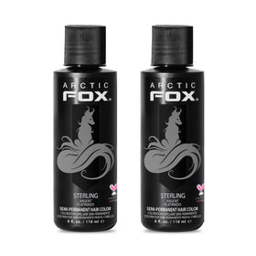 ARCTIC FOX Semi-Permanent Dye Sterling 2x4 fl oz front view
