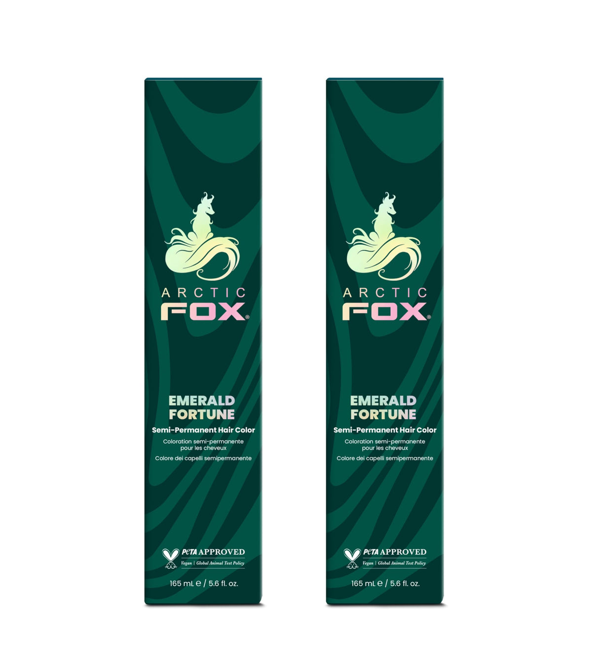ARCTIC FOX Semi-Permanent Hair Color Emerald Fortune front view