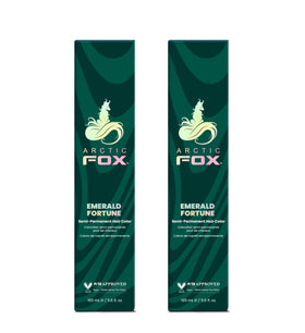 ARCTIC FOX Semi-Permanent Hair Color Emerald Fortune front view
