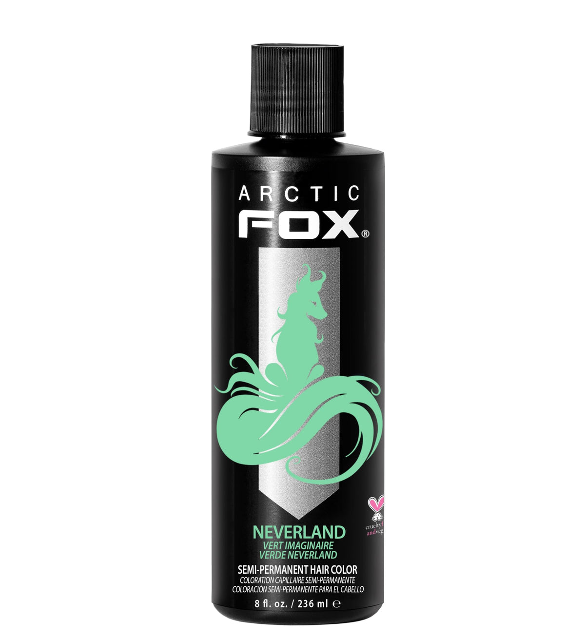 ARCTIC FOX Semi-Permanent Hair Color Neverland 8 Fl Oz front view
