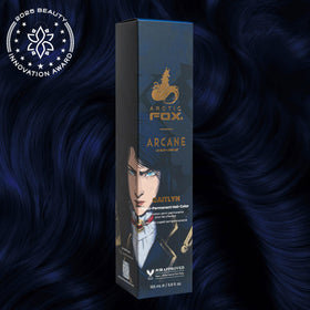ARCTIC FOX Semi Permanent Hair Dye Caitlyn Navy Blue back view