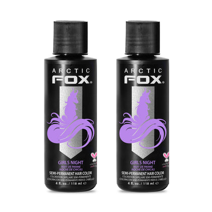ARCTIC FOX Semi-Permanent Hair Dye Girls Night 4 fl oz front view