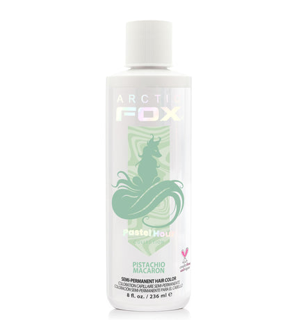ARCTIC FOX Semi-Permanent Hair Dye Mint Pistachio Macaron 8 oz front view