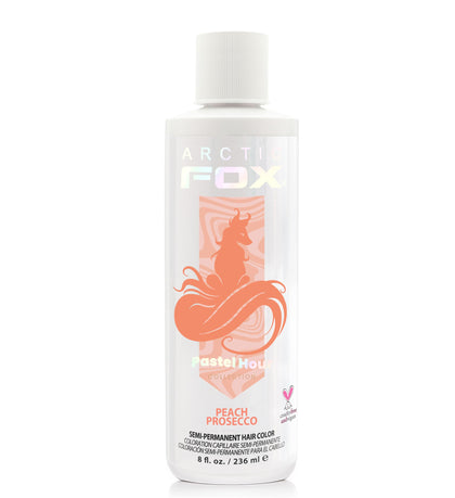 ARCTIC FOX Semi-Permanent Hair Dye Peach Prosecco front view