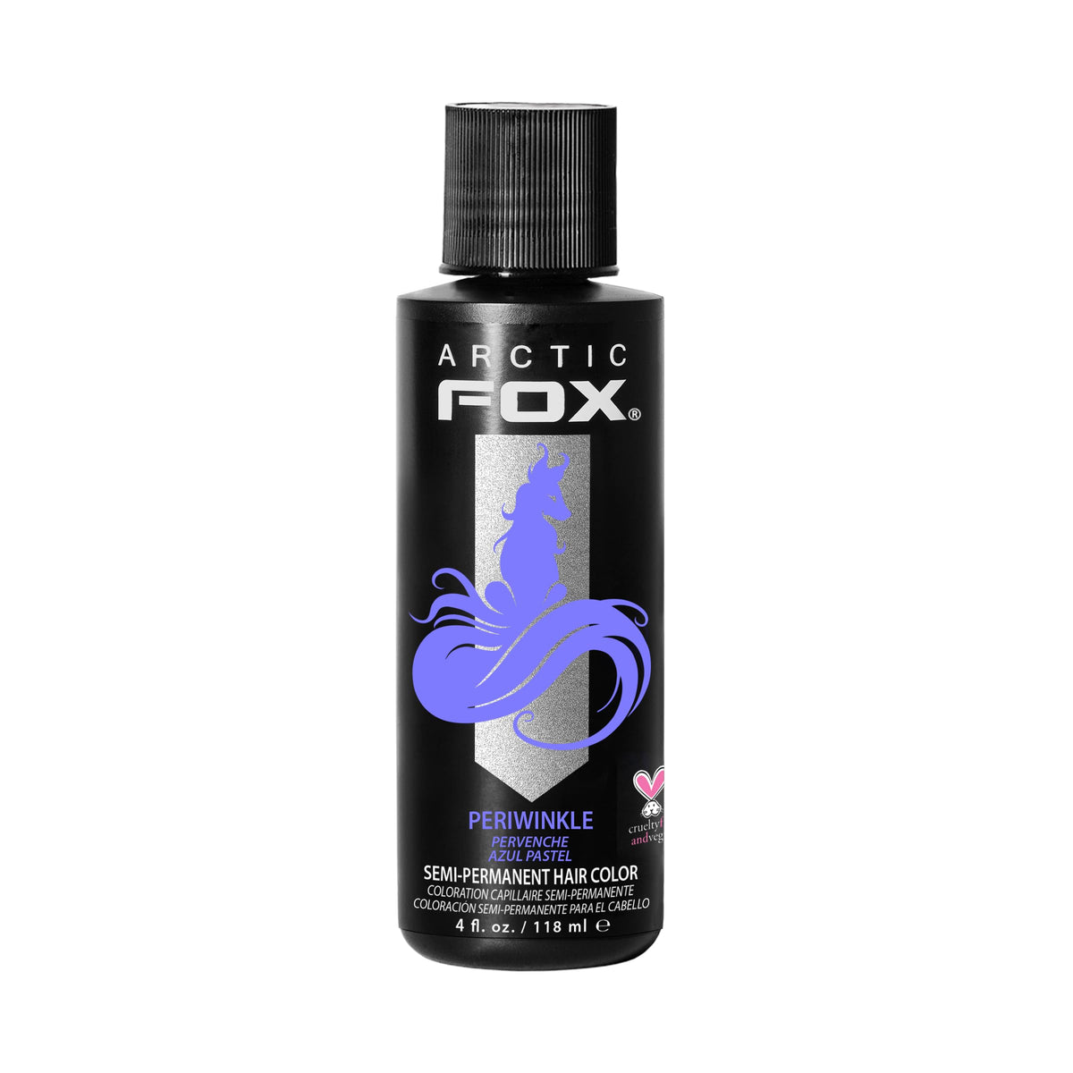 ARCTIC FOX Semi-Permanent Hair Dye Periwinkle 4 fl oz front view