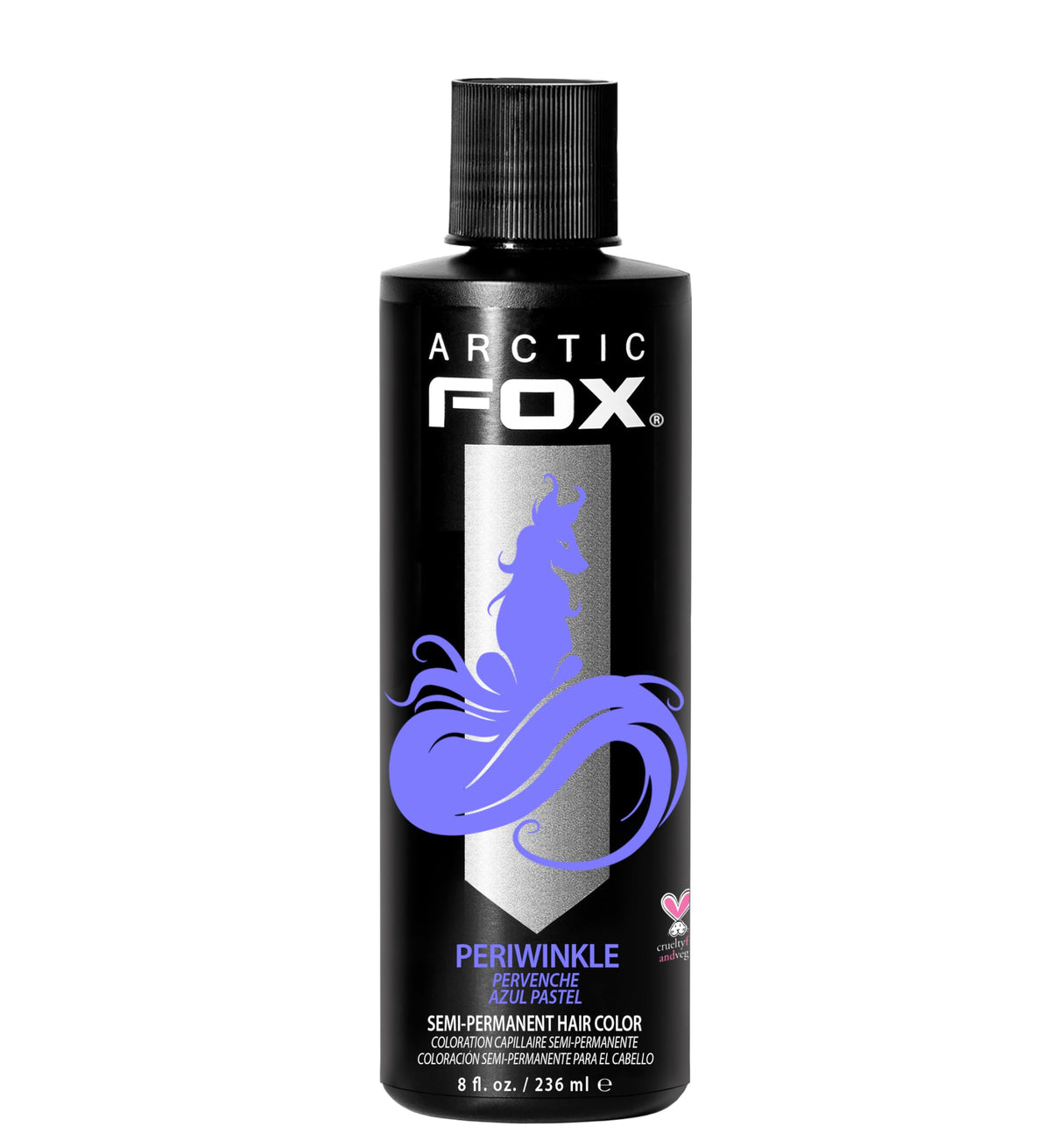 ARCTIC FOX Semi-Permanent Hair Dye Periwinkle 8 fl oz front view