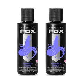 ARCTIC FOX Semi-Permanent Hair Dye Periwinkle Blue front view