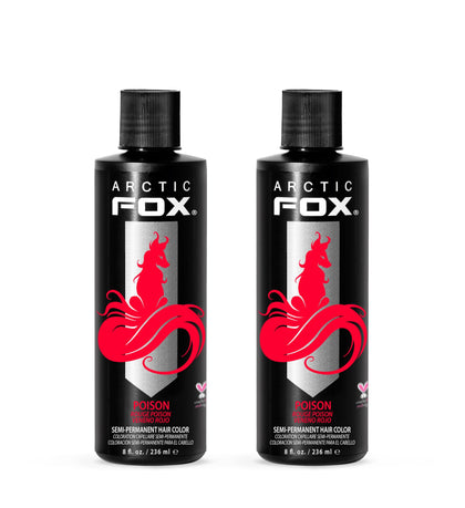 ARCTIC FOX Semi-Permanent Hair Dye Poison 8 oz bottle front view