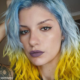 ARCTIC FOX Semi-Permanent Hair Dye swatch on light hair