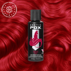 ARCTIC FOX Semi-Permanent Hair Dye WRATH packaging side view