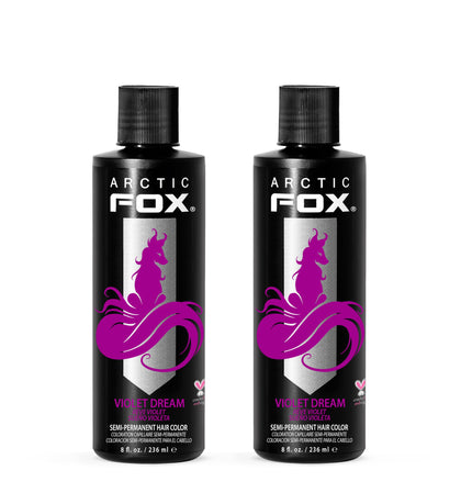 ARCTIC FOX Violet Dream hair dye front view 8 oz bottle