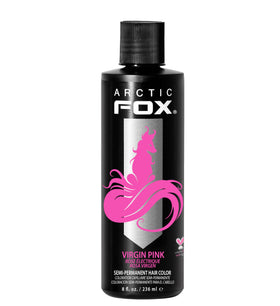 ARCTIC FOX Virgin Pink Semi-Permanent Hair Dye 8 fl oz front view
