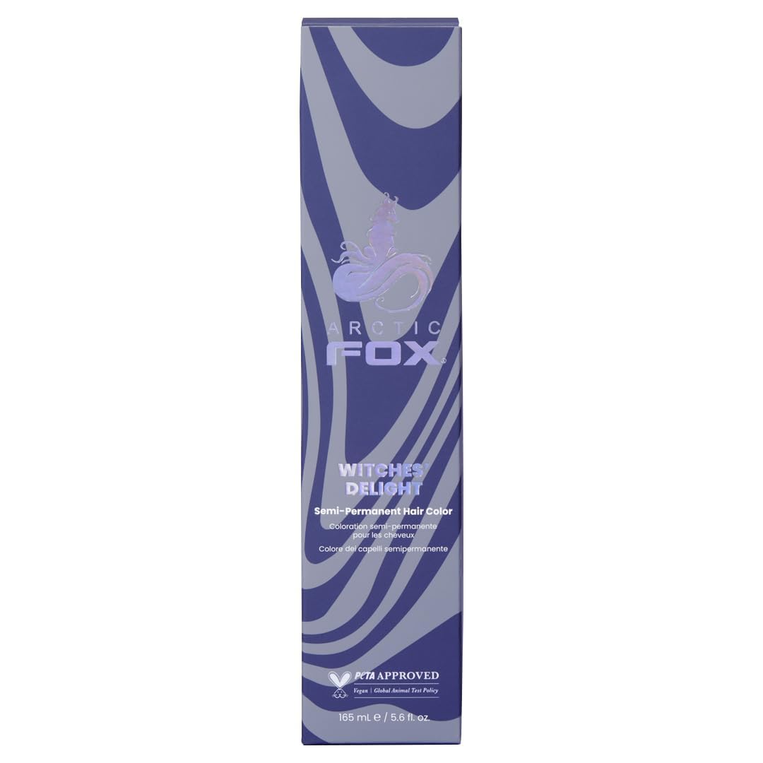 ARCTIC FOX Witches' Delight purple hair dye 5.6 fl oz front view