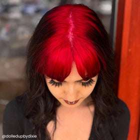 ARCTIC FOX Wrath hair dye application on hair