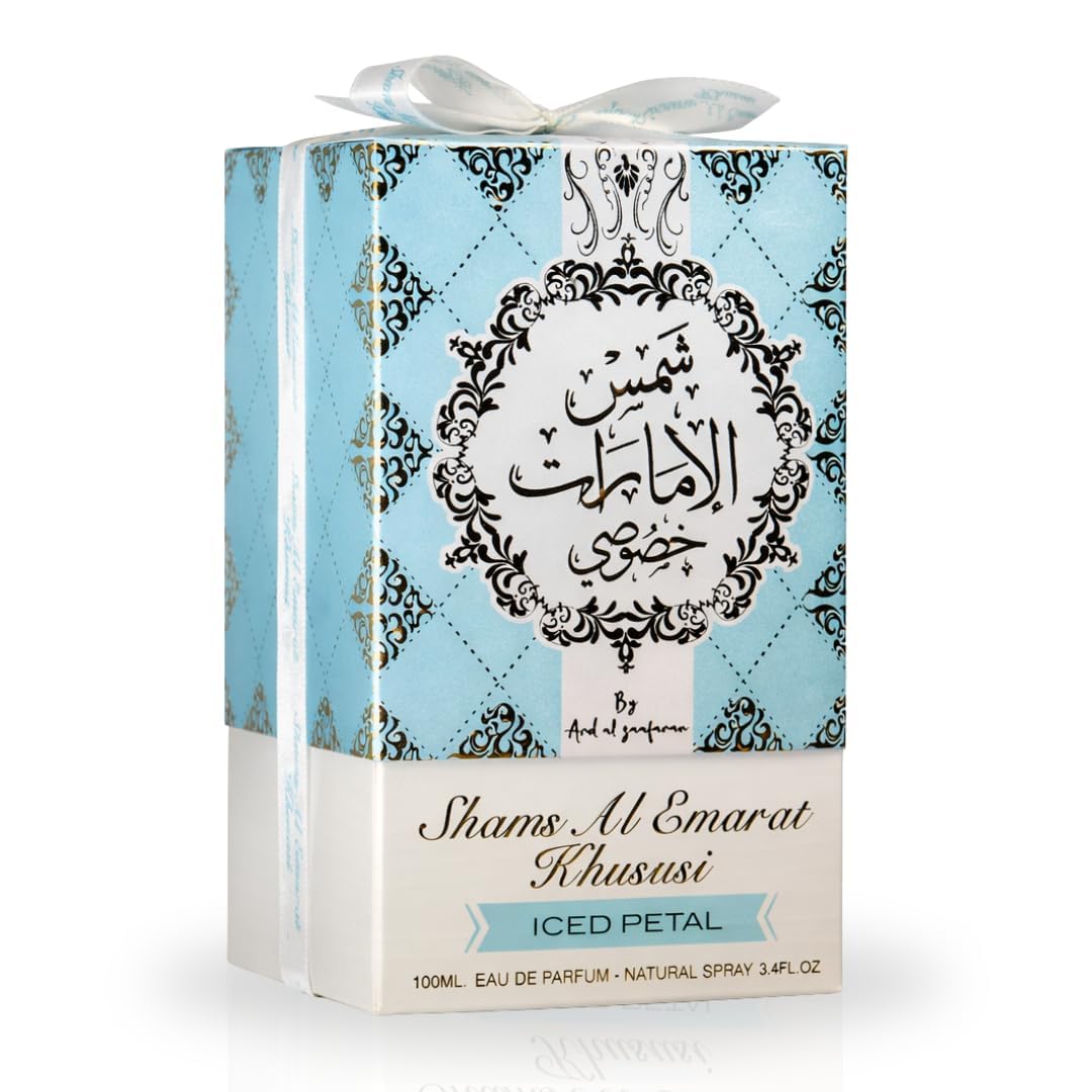 Ard Al Zaafaran Iced Petal Eau de Parfum packaging