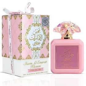 Ard Al Zaafaran Pink Blush Eau de Parfum bottle design