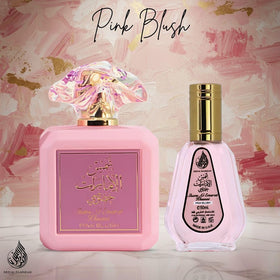 Ard Al Zaafaran Pink Blush Shams Al Emarat Khususi 50ml bottle close-up