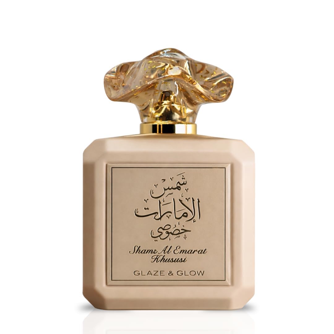 Ard al Zaafaran Shams Al Emarat Khususi Glaze & Glow Eau de Parfum 100ml front view