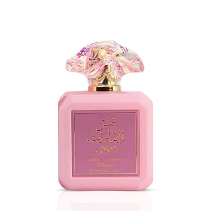 Ard Al Zaafaran Shams Al Emarat Khususi Pink Blush Eau de Parfum 100ml front view