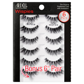 Ardell Demi Wispies False Eyelashes 6 Pairs front view