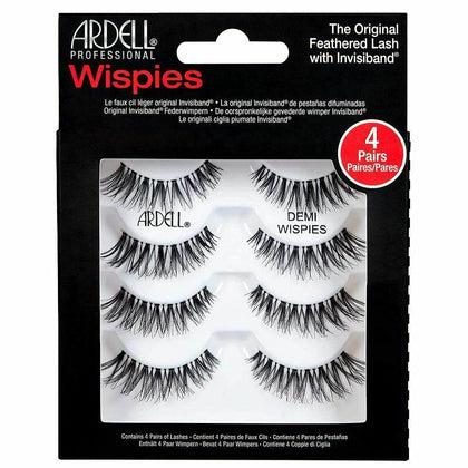 Ardell Demi Wispies False Eyelashes front view with packaging