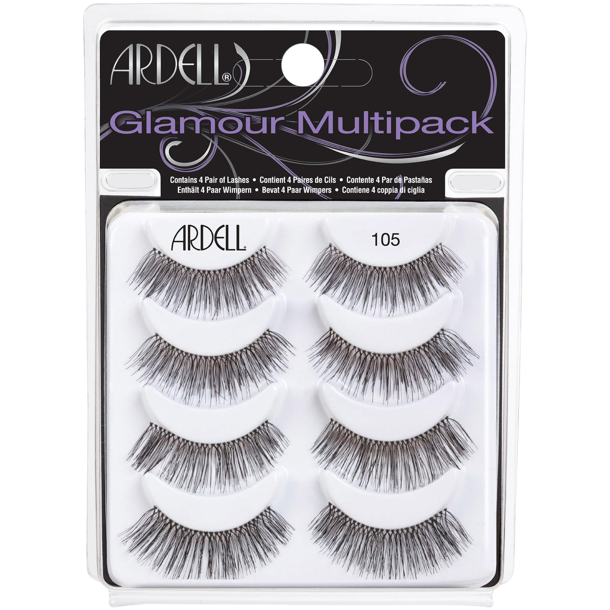 Ardell False Eyelashes Glamour Multipack 105 front view