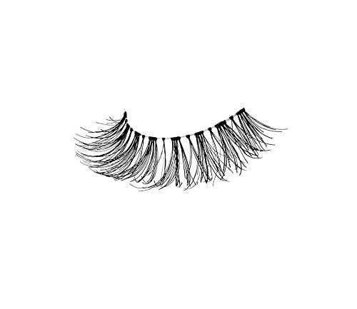 Ardell False Eyelashes Wispies Black close-up of lashes