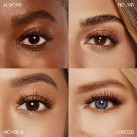 Ardell Naked Lashes 421 showing invisible band design