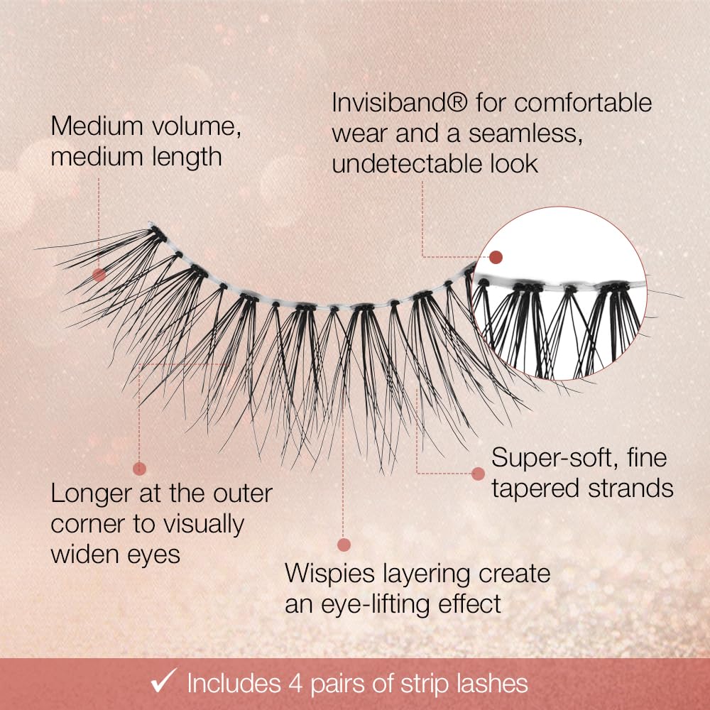 Ardell Naked Lashes 422 in a beauty setup