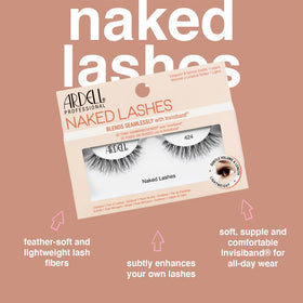 Ardell Naked Lashes 424 packaging back view