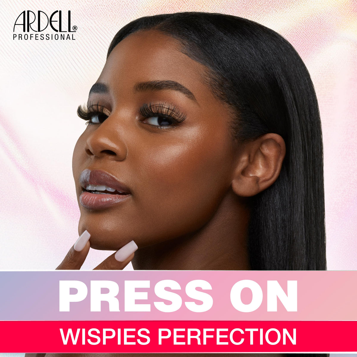 Ardell Press On Lashes Wispies Natural 100 ct packaging