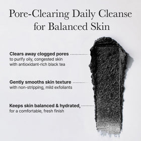 ARENCIA Black Tea Rice Mochi Face Cleanser texture on hand
