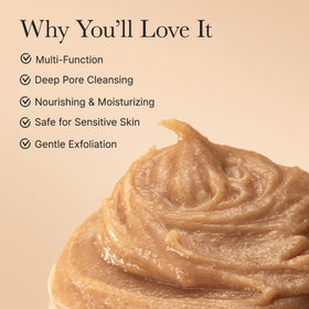 ARENCIA Calendula Rice Mochi Fresh Cleanser side view showing packaging