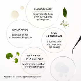 ARENCIA Eraser Shot Serum back view with ingredients