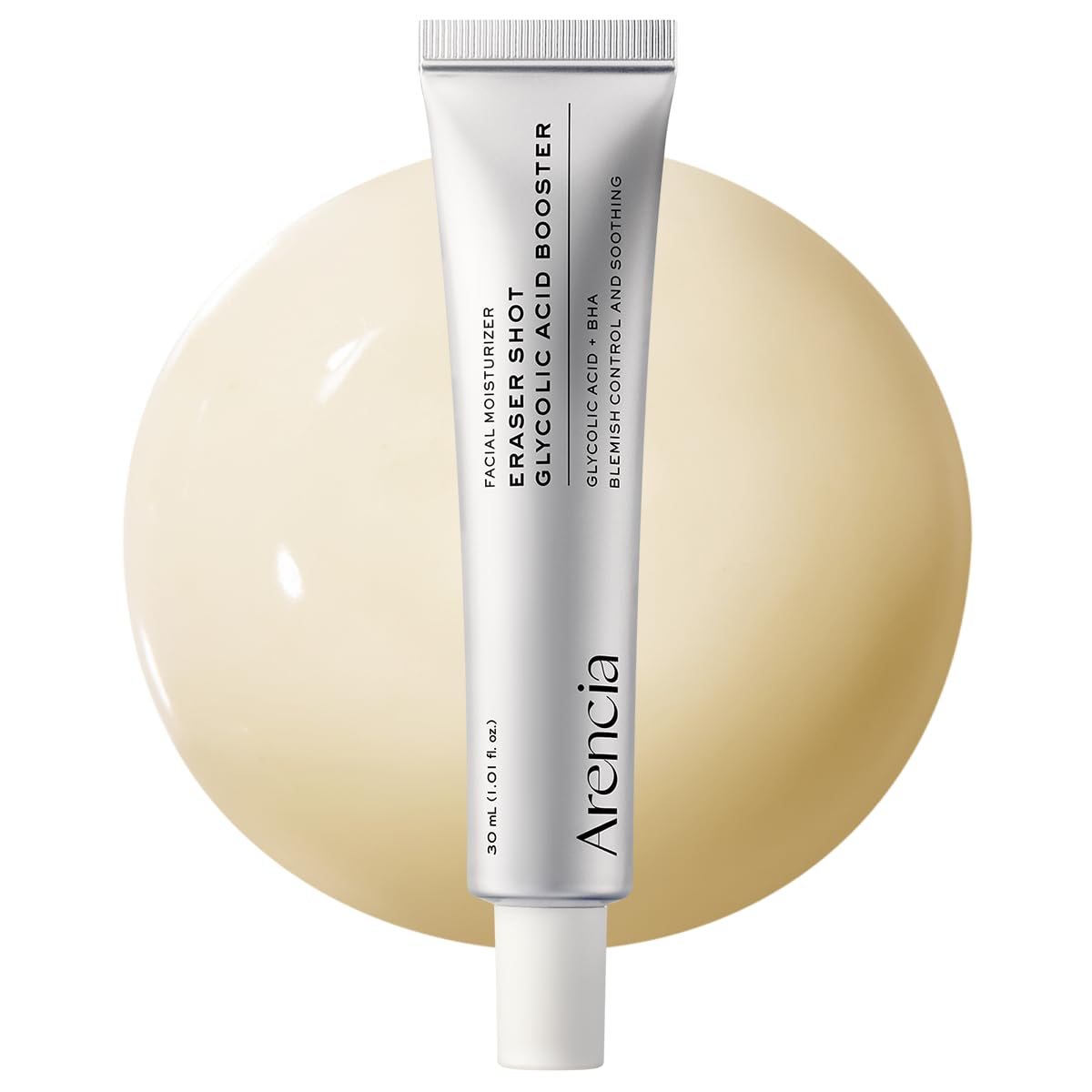 ARENCIA Eraser Shot Serum front view with packaging
