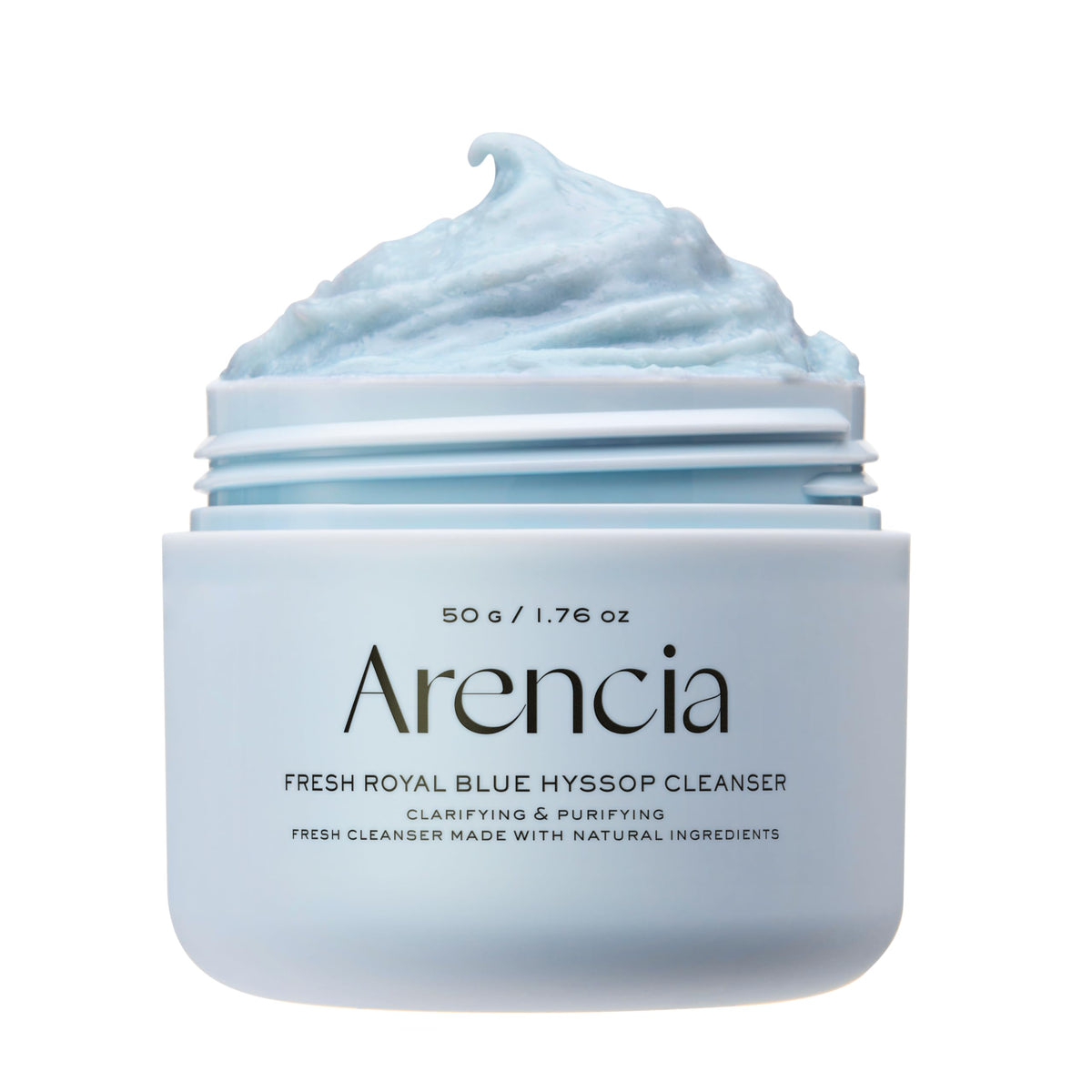 ARENCIA Hyssop Deep-Cleansing Face Scrub front view packaging
