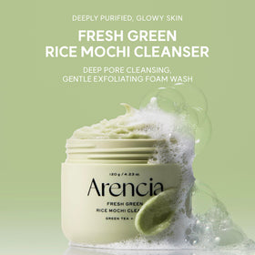 ARENCIA Korean Rice Mochi Face Cleanser 170g back view