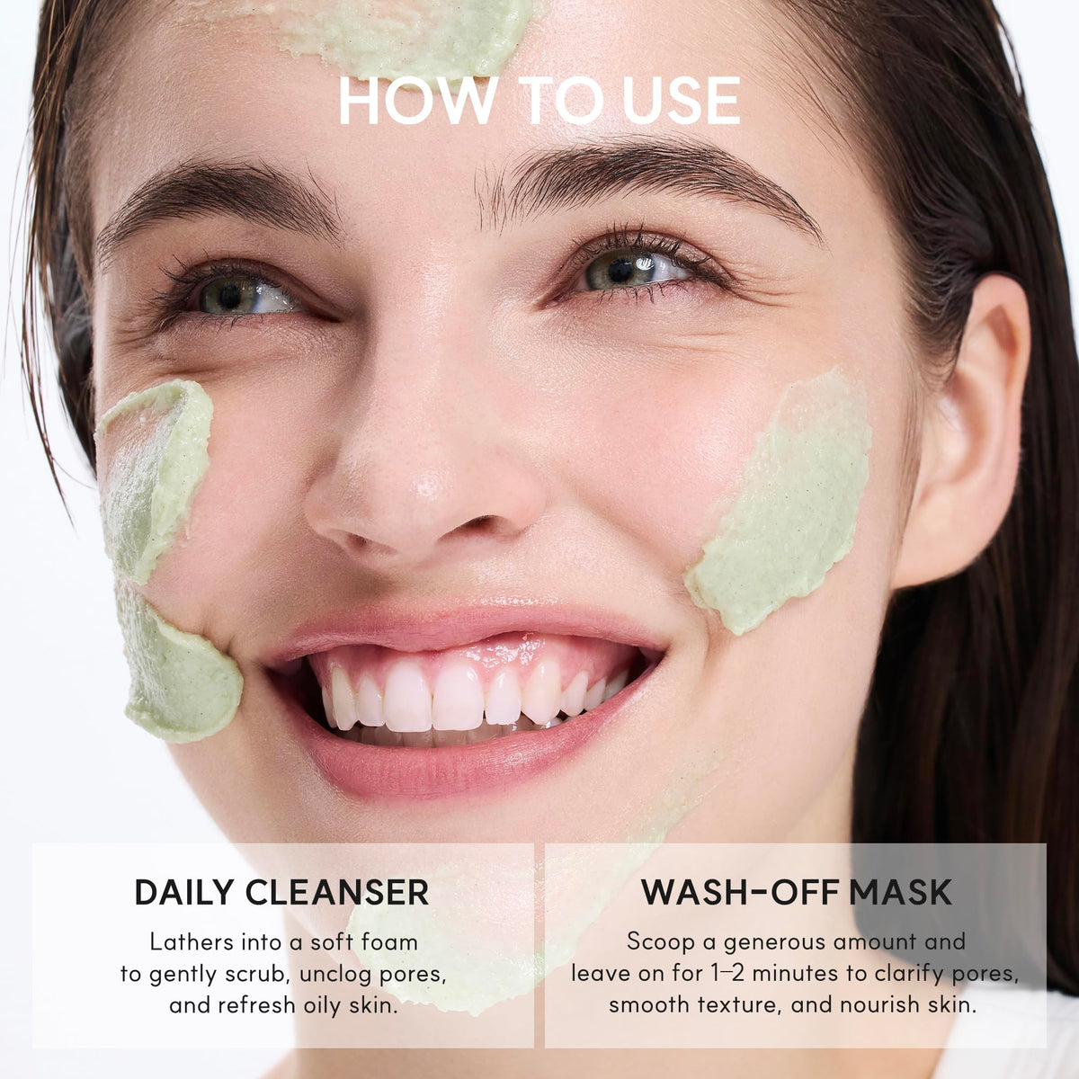 ARENCIA Korean Rice Mochi Face Cleanser 170g side view