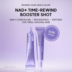 ARENCIA NAD+ Serum support Shot 5% NAD+ Complex bottle side view