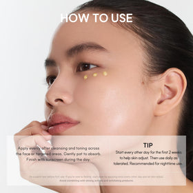 ARENCIA Retinal support Shot Serum 30ml side view
