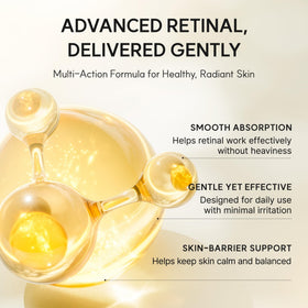 ARENCIA Retinal support Shot Serum in a skincare routine