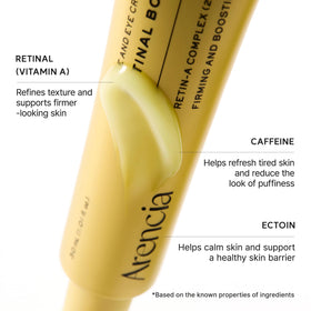 ARENCIA Retinal support Shot Serum ingredients list