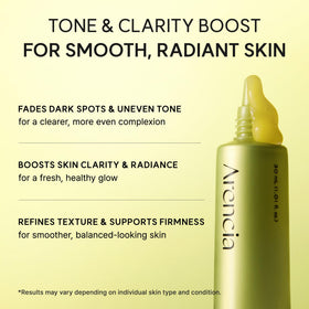 ARENCIA Vitamin C support Shot Serum 30ml texture on skin