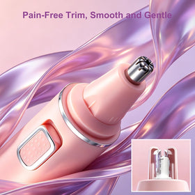 AREYZIN Nose Hair Trimmer with detachable cleaning head