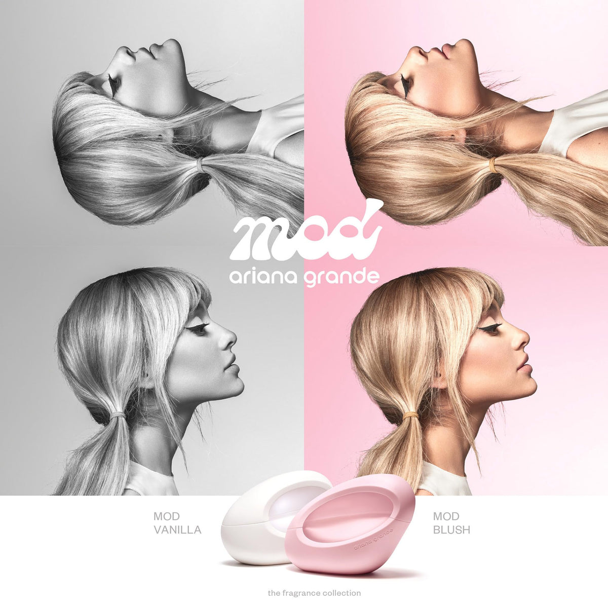 Ariana Grande MOD Vanilla Eau De Parfum bottle close-up