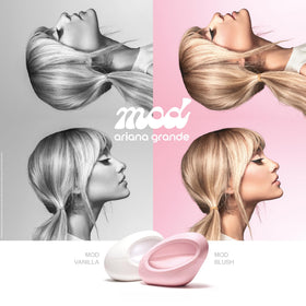 Ariana Grande MOD Vanilla Eau De Parfum with floral background