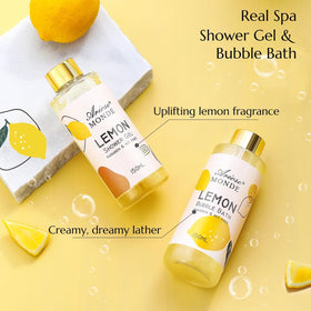 ArioseMonde Lemon Home Spa Gift Basket luxurious hand cream close-up